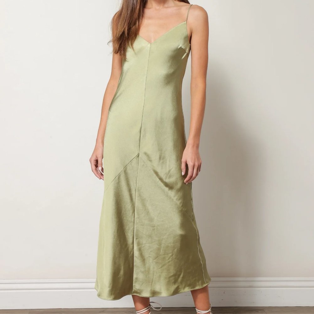 LINE & DOT Dolly Satin Dress